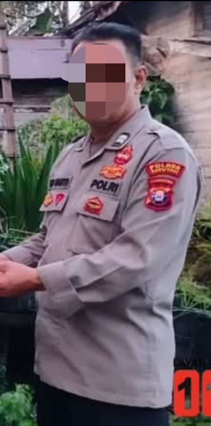 Foto Pelaku oknum polisi