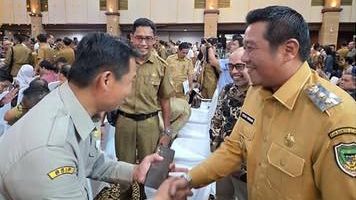 Foto Wakil Bupati Barito Utara, Felix Sonadie Y. Tingan, Hadiri Rapat Koordinasi Nasional (Rakornas)