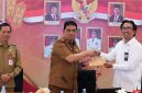 Foto Bupati Barito Utara, H. Shalahuddin di Entry Meeting 2026