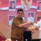 Foto Bupati Barito Utara, H. Shalahuddin di Entry Meeting 2026