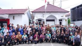 Foto Bupati Barito Utara H. Shalahuddin di Dinas Perkimtan