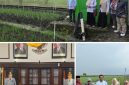 Foto Wakil Bupati Barito Utara, Felix Sonadie Y. Tingan, didampingi Kepala Dinas Pertanian Adi Hariyadi di Kabupaten Nganjuk, Jawa Timur
