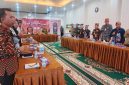 Foto penandatanganan pakta integritas di Aula Rumah Jabatan Bupati