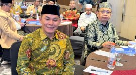 Wabup Mura Rahmanto Muhidin hadir dipertemuan nasional Ikatan Keluarga Alumni PTKIN se-Indonesia yang digelar di Jakarta, Kamis (23/4/2026).