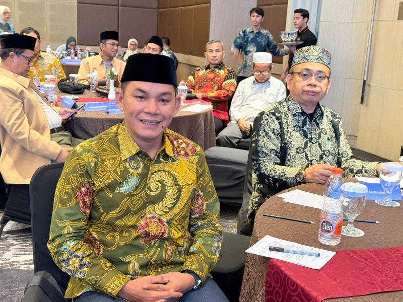 Wabup Mura Rahmanto Muhidin hadir dipertemuan nasional Ikatan Keluarga Alumni PTKIN se-Indonesia yang digelar di Jakarta, Kamis (23/4/2026).