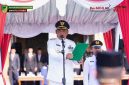 Foto Bupati Barito Utara, H. Shalahuddin, memimpin peringatan Hari Otonomi Daerah ke-XXX Tahun 2026