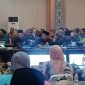 Foto rapat bersama, di Ruang Paripurna DPRD Barito Utara