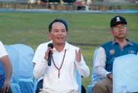 Gubernur Kalimantan Tengah Agustiar Sabran menyampaikan pernyataan terkait kebijakan pemerintah daerah yang memastikan PPPK di Kalimantan Tengah tidak akan dirumahkan meskipun terjadi efisiensi anggaran. (1/4/26)