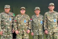 Wakil Ketua II DPRD Kalteng, M. Ansyari (paling kanan), saat mengikuti Agenda Retret Akmil di Magelang. (FOTO : IST)