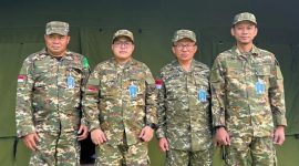 Wakil Ketua II DPRD Kalteng, M. Ansyari (paling kanan), saat mengikuti Agenda Retret Akmil di Magelang. (FOTO : IST)