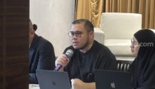 Ibrahim Arief mengaku dikambinghitamkan dalam kasus korupsi digitalisasi pendidikan Kemendikbudristek. (Suara.com/Faqih) 