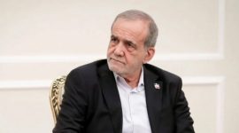 Masoud Pezeshkian (Iranian Presidency/dpa) 