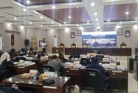 Saat rapat paripurna di DPRD Bartim. Foto : 1tulah.com/zakirin