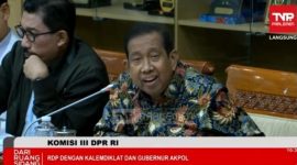 Anggota Komisi III DPR RI dari Fraksi PDIP, Irjen (Purn) Safaruddin. (tangkap layar) 