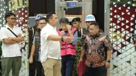Kejaksaan Agung RI menetapkan Samin Tan sebagai tersangka kasus dugaan korupsi pengelolaan tambang batu bara PT Asmin Koalindo Tuhup (AKT) di Kabupaten Murung Raya, Kalimantan Tengah, Jumat (27/3/2026) malam. [Foto: Dok. Kejaksaan Agung RI) 