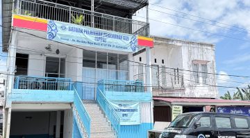 Salah satu dari 3 dapur SPPG Buntok Kota yang berlokasi di Jalan Merdeka Raya, Kota Buntok. Foto. Alifansyah/1tulah.com