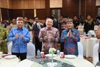 Gubernur Kalimantan Tengah Agustiar Sabran menghadiri Gala Dinner HLM TP2DD Wilayah Kalimantan Selatan di Swiss-Belhotel Danum Palangka Raya. (15/4/26)