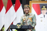 Gubernur Kalimantan Tengah Agustiar Sabran menghadiri sekaligus memberikan sambutan pada Pelantikan Pengurus Provinsi PERGATSI Kalimantan Tengah Masa Bakti 2026–2030 di Aula Jayang Tingang Kantor Gubernur Kalimantan Tengah, Kamis (7/5/26).