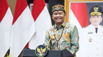 Gubernur Kalimantan Tengah Agustiar Sabran menghadiri sekaligus memberikan sambutan pada Pelantikan Pengurus Provinsi PERGATSI Kalimantan Tengah Masa Bakti 2026–2030 di Aula Jayang Tingang Kantor Gubernur Kalimantan Tengah, Kamis (7/5/26).