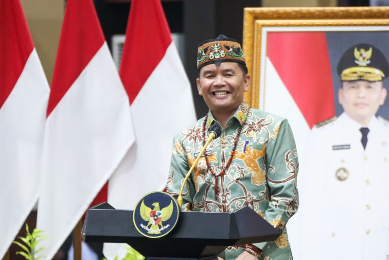 Gubernur Kalimantan Tengah Agustiar Sabran menghadiri sekaligus memberikan sambutan pada Pelantikan Pengurus Provinsi PERGATSI Kalimantan Tengah Masa Bakti 2026–2030 di Aula Jayang Tingang Kantor Gubernur Kalimantan Tengah, Kamis (7/5/26).