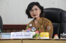 Pj. Sekretaris Daerah Provinsi Kalimantan Tengah, Linae Victoria Aden menerima audiensi Tim Pokja Staf Ahli Kasad Bidang Ketahanan Energi, SDA, dan Lingkungan Hidup di Kantor Gubernur Kalimantan Tengah, Selasa (19/5/2026).