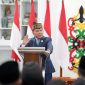 Gubernur Kalimantan Tengah Agustiar Sabran menyampaikan sambutan saat pelantikan dan pengambilan sumpah jabatan enam Pejabat Pimpinan Tinggi Pratama di lingkungan Pemerintah Provinsi Kalimantan Tengah di Istana Isen Mulang, Palangka Raya, Selasa (26/5/26)