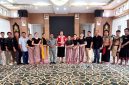 Bupati Heriyus forto bersama  dengan kontingen FBIM Murung Raya 2026, Sabtu (9/05/2026])