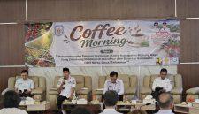 Pemkab Murung Raya Bahas Strategi Padi, Kopi, dan Kakao dalam Coffee Morning, Rabu (6/05/2026). (Foto : 1tulah.com)
