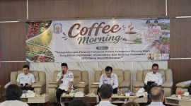 Pemkab Murung Raya Bahas Strategi Padi, Kopi, dan Kakao dalam Coffee Morning, Rabu (6/05/2026). (Foto : 1tulah.com)