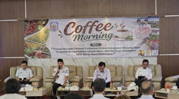 Pemkab Murung Raya Bahas Strategi Padi, Kopi, dan Kakao dalam Coffee Morning, Rabu (6/05/2026). (Foto : 1tulah.com)