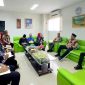 Foto Bupati Barito utara H. Shalahuddin di dalam ruang rapat RUSD Muara Teweh
