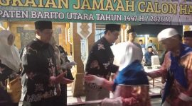 Foto Bupati Barito Utara, H. Shalahuddin, didampingi Wakil Bupati Felix Sonadie dan Sekretaris Daerah Drs. Muhlis