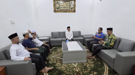 Foto rapat persiapan pelatihan Juru Sembelih Halal (Juleha) di Masjid Raya Shiratal Mustaqim