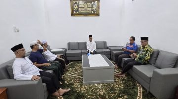 Foto rapat persiapan pelatihan Juru Sembelih Halal (Juleha) di Masjid Raya Shiratal Mustaqim