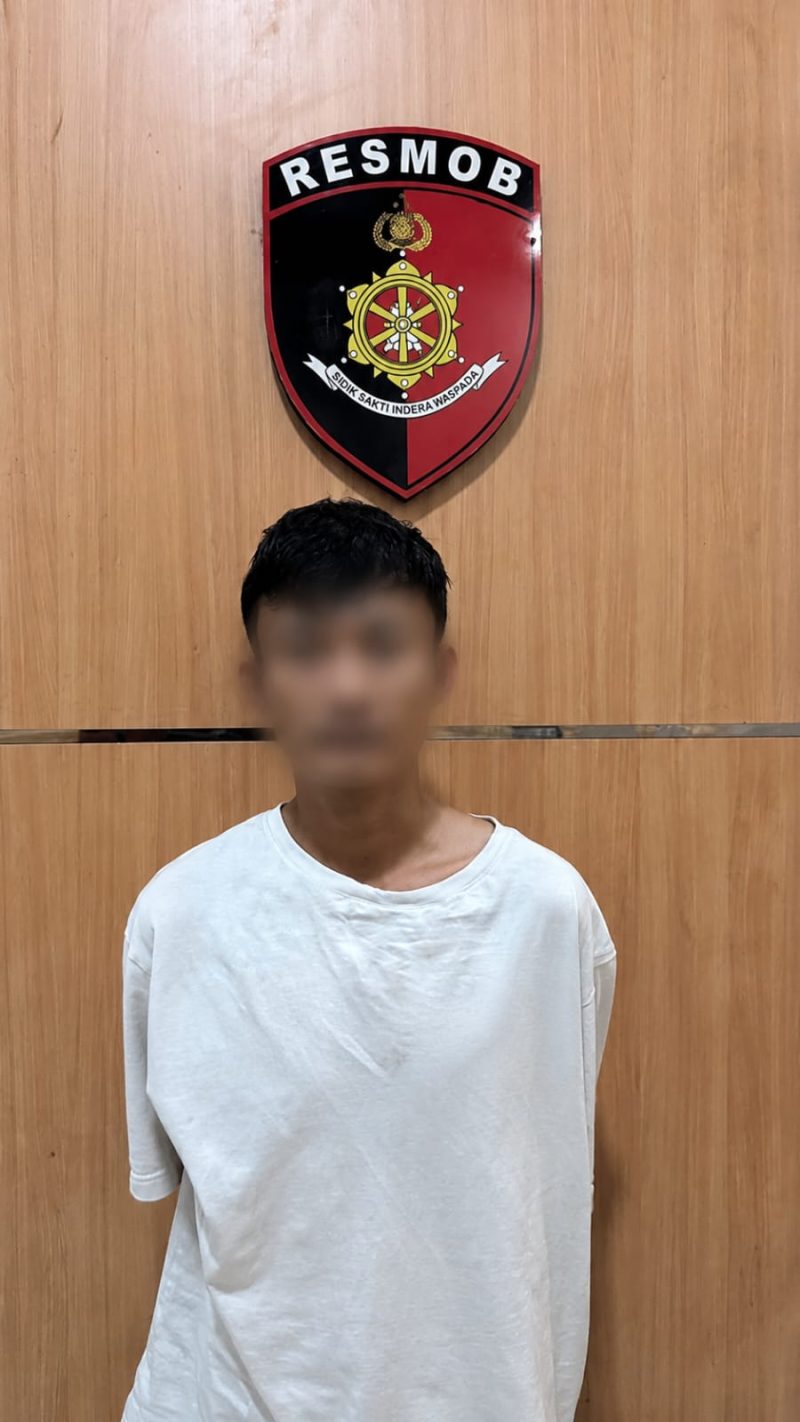Foto pelaku curanmor berinisial RDA (28)