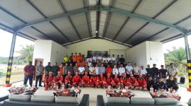 Foto Kegiatan program pemerintah dalam upaya pencegahan kebakaran hutan dan lahan (karhutla)