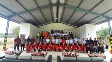 Foto Kegiatan program pemerintah dalam upaya pencegahan kebakaran hutan dan lahan (karhutla)