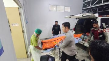 korban saat berada di Kamr mayat RSUD