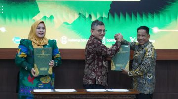 Penyerahan LHP oleh Bupati Heriyus kepala BPK RI perwakilan Kalreng dilaksanakan di Aula BPK RI di, Palangka Raya, Jumat (29/5/2026). (Foto : 1tulah.com)