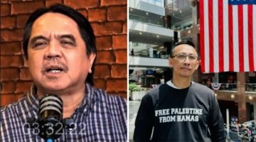 Kolase foto Ade Armando dan Abu Janda. [Suara.com/Instagram] 