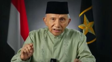 Tokoh senior yang juga Ketua Majelis Syura Partai Ummat, Amien Rais. [Youtube Amien Rais Official] 