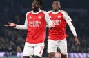 Selebrasi pemain Arsenal, Bukayo Saka. (Dok. Arsenal) 