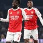 Selebrasi pemain Arsenal, Bukayo Saka. (Dok. Arsenal) 