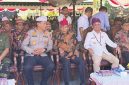 Ketua DPRD Kalteng Arton S Dohong bersama Kapolda Kalteng Irjen Pol Iwan Kurniawan dan Gubernur Kalteng Agustiar Sabran saat menghadiri Dharma Shanti Nyepi Tahun Baru Saka 1948, baru-baru ini. Foto:Istimewa