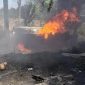 Bus ALS yang terbakar di Muratara Sumatera Selatan [dok Polda Sumsel
