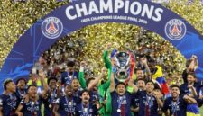 PSG resmi mempertahankan gelar juara Liga Champions setelah mengalahkan Arsenal lewat drama adu penalti di partai final yang digelar di Puskás Aréna, Budapest, Minggu (31/5/2026) dinihari WIB. [Istimewa] 