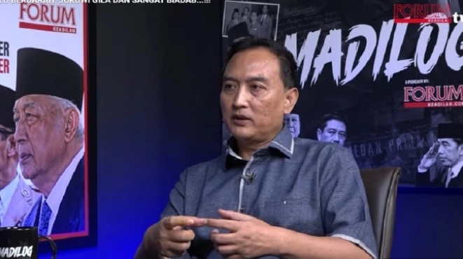 Eks Tahanan Politik (Tapol) 2019, Akbar Husein. (bidik layar video kanal Youtube Forum Keadilan TV) 