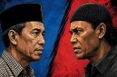 Ilustrasi foto Ahmad Bahar dan Ketua Umum GRIB Jaya Hercules Rosario Marshal. [Suara.com/Emma] 