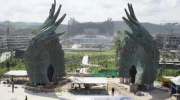 Ilustrasi Istana Garuda di IKN. [Ist] 