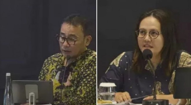 Dua juri cerdas cermat yang tengah viral di media sosial bikin geram netizen. [Twitter] 